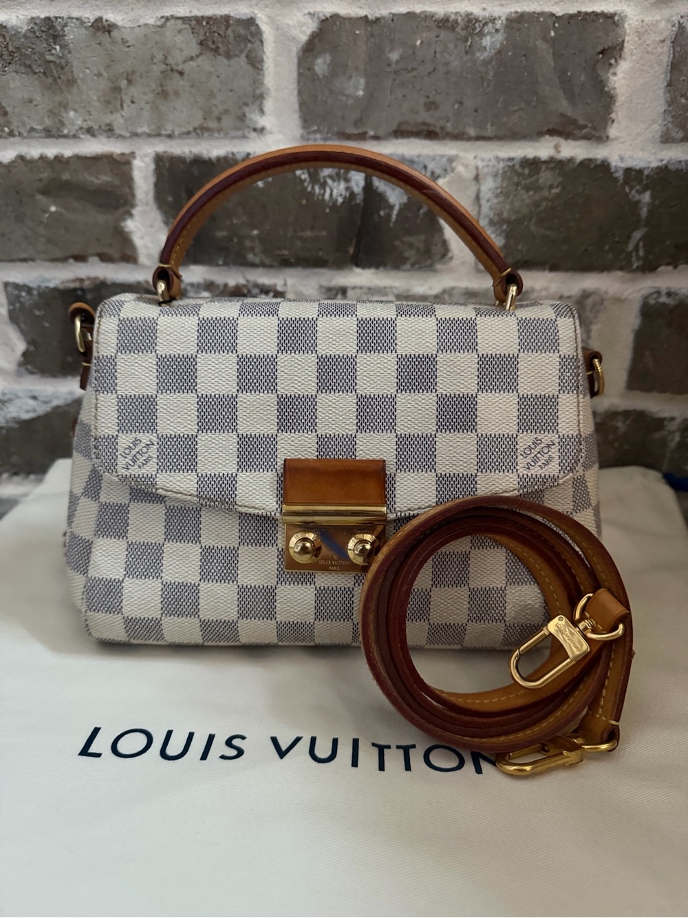Louis Vuitton Croisette  Damier Azur